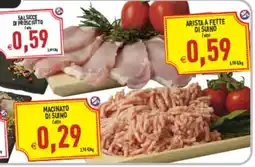 Supermercati Agorà Salsicce di prosciutto offerta