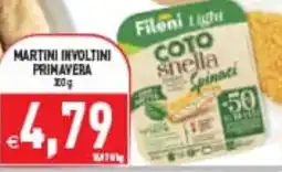 Supermercati Agorà Martini involtini primavera offerta
