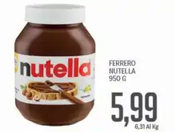 Supermercati Piccolo FERRERO NUTELLA offerta