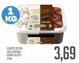 Supermercati Piccolo CARTE D'OR GELATERIA VARI GUSTI offerta