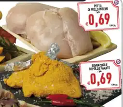 Supermercati Agorà PETTO DI POLLO INTERO offerta