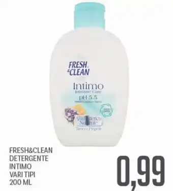 Supermercati Piccolo FRESH&CLEAN DETERGENTE INTIMO offerta