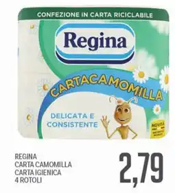 Supermercati Piccolo Regina Carta Camomilla offerta