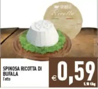 Supermercati Agorà SPINOSA RICOTTA DI BUFALA offerta