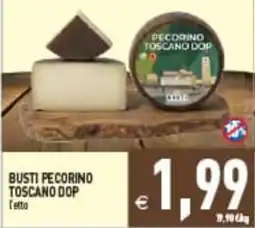Supermercati Agorà BUSTI PECORINO TOSCANO DOP offerta