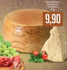 Supermercati Piccolo GRAN MORAVIA FORMAGGIO DA TAVOLA offerta