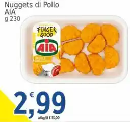 Market Ingross Nuggets di Pollo AIA offerta