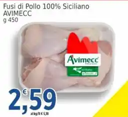 Market Ingross Fusi di Pollo 100% Siciliano AVIMECC offerta