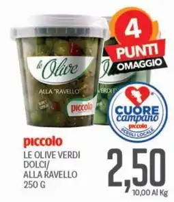 Supermercati Piccolo le Olive piccolo offerta