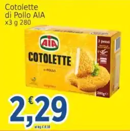 Market Ingross Cotolette di Pollo AIA offerta