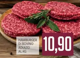 Supermercati Piccolo Hamburger di bovino adulto offerta