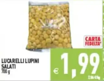 Supermercati Agorà Lucarelli Lupini Salati offerta