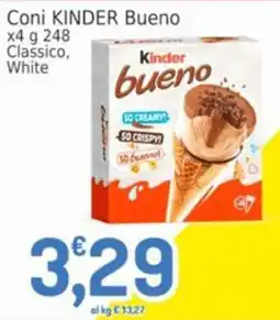 Market Ingross Coni KINDER Bueno offerta