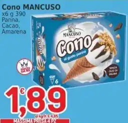 Market Ingross Cono Mancuso offerta