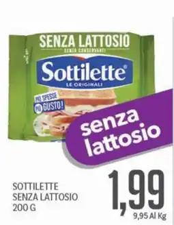 Supermercati Piccolo Sottilette senza lattosio offerta