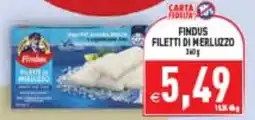 Supermercati Agorà Findus Filetti di Merluzzo offerta