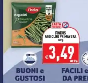 Supermercati Agorà Findus Fagiolini Primavera offerta