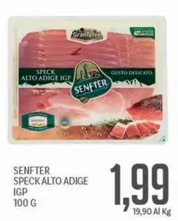 Supermercati Piccolo SENFTER SPECK ALTO ADIGE IGP offerta