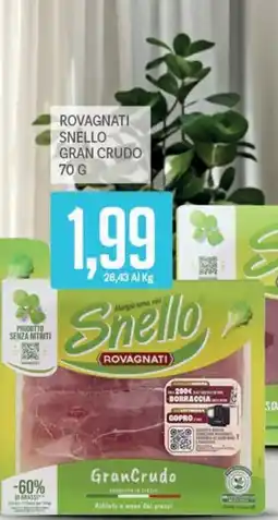 Supermercati Piccolo Snello Rovagnati offerta