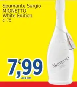 Market Ingross Spumante Sergio MIONETTO White Edition offerta