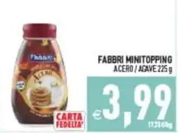 Supermercati Agorà Fabbri Minitopping Acero / Agave offerta