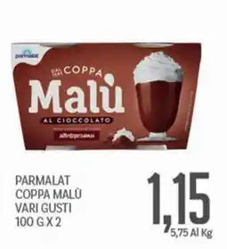 Supermercati Piccolo Parmalat Coppa Malù offerta