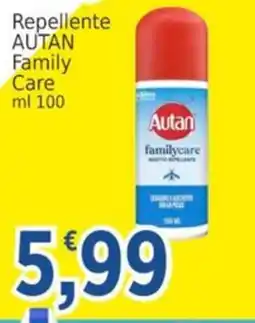 Market Ingross Repellente AUTAN Family Care offerta