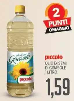 Supermercati Piccolo piccolo OLIO DI SEMI DI GIRASOLE offerta