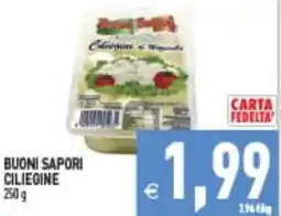 Supermercati Agorà BUONI SAPORI CILIEGINE offerta
