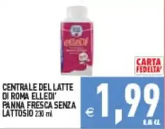 Supermercati Agorà Panna fresca senza lattosio offerta