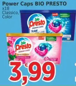 Market Ingross Power Caps BIO PRESTO offerta