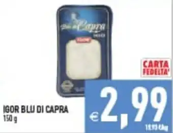 Supermercati Agorà IGOR BLU DI CAPRA offerta