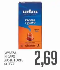 Supermercati Piccolo LAVAZZA crema e gusto offerta