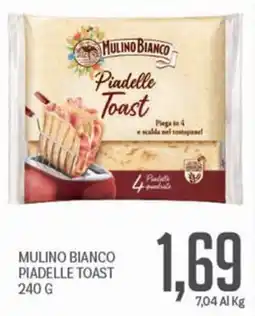 Supermercati Piccolo MULINO BIANCO PIADELLE TOAST offerta
