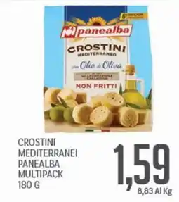 Supermercati Piccolo Crostini Mediterranei Panealba offerta
