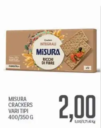 Supermercati Piccolo Misura Crackers offerta