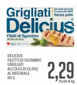 Supermercati Piccolo Grigliati Delicius Filetti di Sgombro offerta