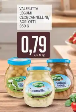 Supermercati Piccolo Valfrutta Legumi Ceci/Cannellini/Borlotti offerta