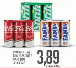 Supermercati Piccolo Coca Cola/Fanta/Sprite offerta