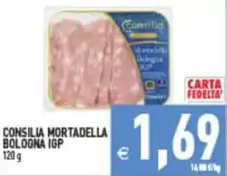 Supermercati Agorà Consilia Mortadella Bologna IGP offerta