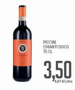 Supermercati Piccolo PICCINI CHIANTI DOCG offerta