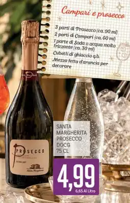 Supermercati Piccolo Santa Margherita Prosecco DOCG offerta
