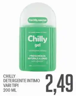 Supermercati Piccolo Chilly detergente intimo offerta