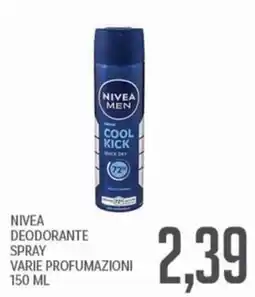 Supermercati Piccolo NIVEA DEODORANTE SPRAY offerta