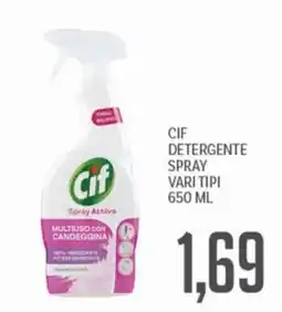 Supermercati Piccolo Cif Detergente Spray offerta