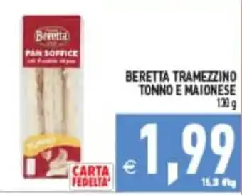 Supermercati Agorà Beretta Tramezzino Tonno e Maionese offerta