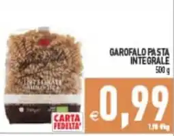 Supermercati Agorà Garofalo Pasta Integrale offerta