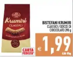 Supermercati Agorà Bistefani Krumiri Classici offerta