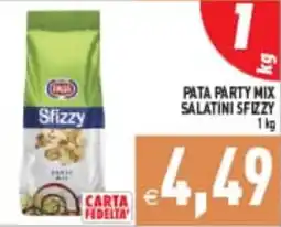 Supermercati Agorà Sfizzy Pata Party Mix Salatini Sfizzy offerta