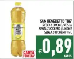 Supermercati Agorà San Benedetto The' Pesca/Limone offerta